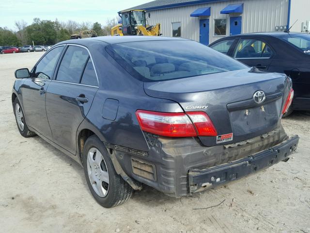 4T1BE46K18U239101 - 2008 TOYOTA CAMRY CE GRAY photo 3