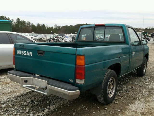 1N6SD11S9SC320550 - 1995 NISSAN TRUCK E/XE GREEN photo 4