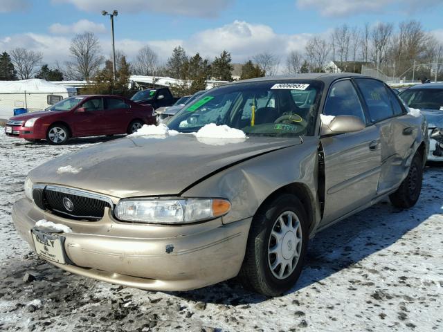 2G4WS52J051156411 - 2005 BUICK CENTURY CU TAN photo 2