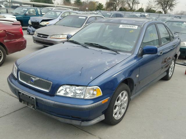 YV1VS2551YF497630 - 2000 VOLVO S40 BLUE photo 2