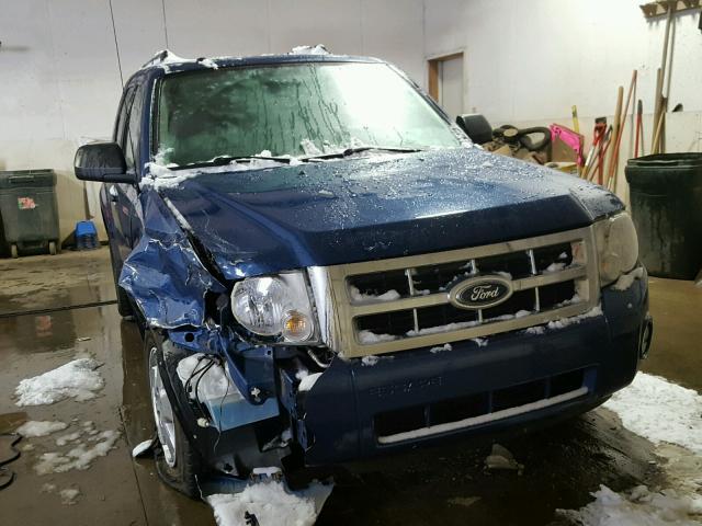 1FMCU03Z68KC81714 - 2008 FORD ESCAPE XLT BLUE photo 1