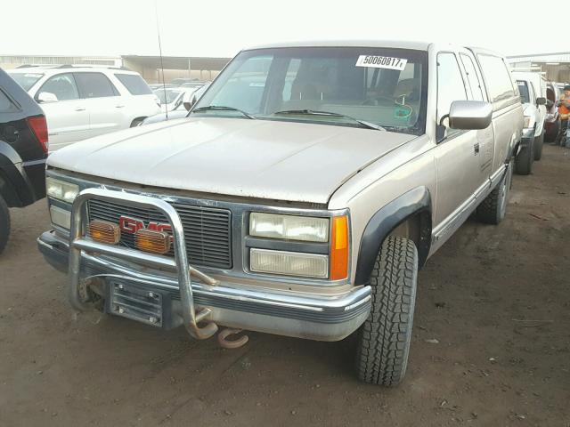 2GTGK29N6N1515602 - 1992 GMC SIERRA K25 GOLD photo 2