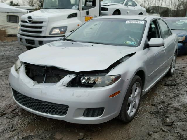 1YVHP80C985M20856 - 2008 MAZDA 6 I SILVER photo 2