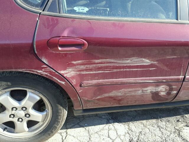 1FAFP53U36A103407 - 2006 FORD TAURUS SE MAROON photo 9