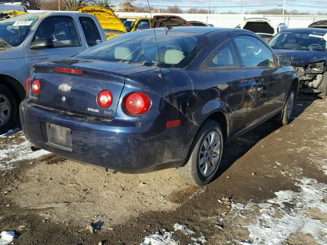 1G1AH1F53A7182462 - 2010 CHEVROLET COBALT BLUE photo 4