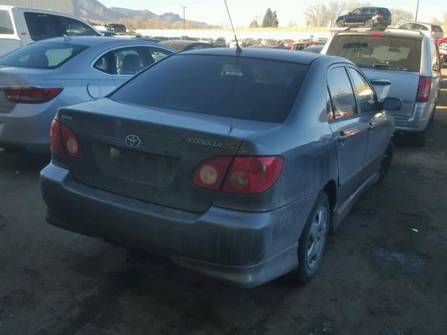 1NXBR32E56Z700778 - 2006 TOYOTA COROLLA CE GRAY photo 4