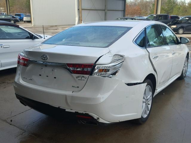 4T1BK1EB8DU066034 - 2013 TOYOTA AVALON BAS WHITE photo 4