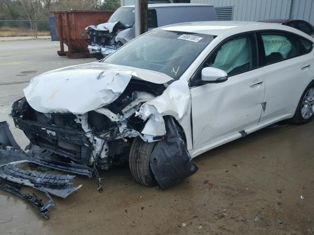 4T1BK1EB8DU066034 - 2013 TOYOTA AVALON BAS WHITE photo 9