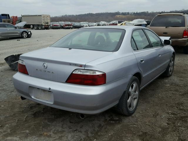 19UUA56883A080544 - 2003 ACURA 3.2TL TYPE SILVER photo 4