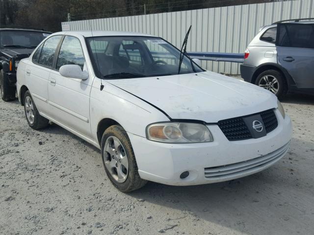 3N1CB51DX6L490953 - 2006 NISSAN SENTRA 1.8 WHITE photo 1