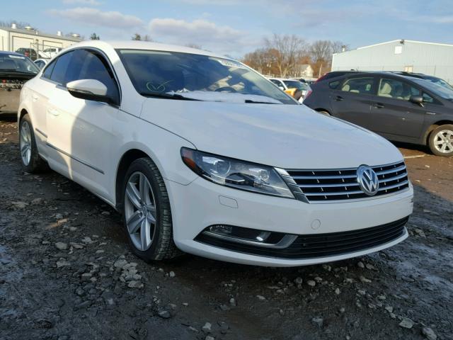 WVWBP7ANXDE507004 - 2013 VOLKSWAGEN CC SPORT WHITE photo 1