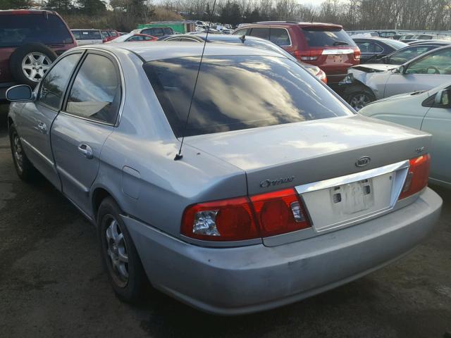 KNAGD128565465684 - 2006 KIA OPTIMA LX SILVER photo 3