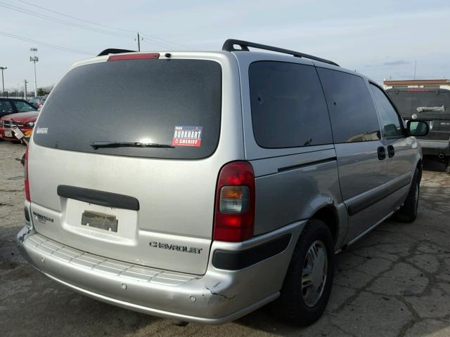 1GNDX13E04D165143 - 2004 CHEVROLET VENTURE LU SILVER photo 4