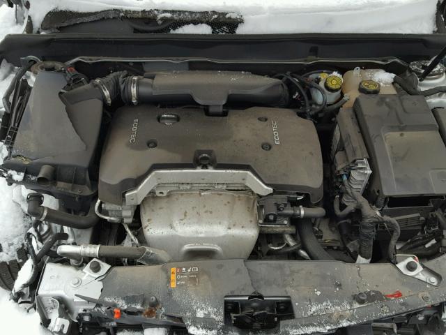 1G11C5SA4DF227525 - 2013 CHEVROLET MALIBU 1LT ვერცხლისფერი ფოტო 7