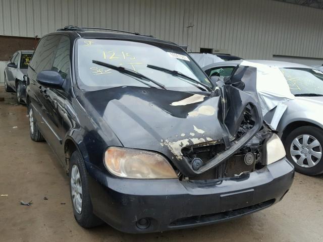 KNDUP132456749937 - 2005 KIA SEDONA EX BURN photo 1