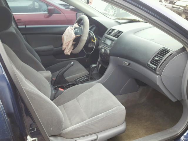 1HGCM56417A172424 - 2007 HONDA ACCORD LX BLUE photo 5