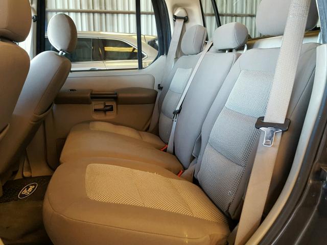 1FMZU67K65UA71480 - 2005 FORD EXPLORER S GRAY photo 6