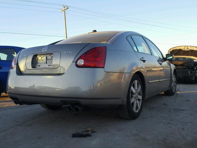 1N4BA41E84C843381 - 2004 NISSAN MAXIMA SE TAN photo 4