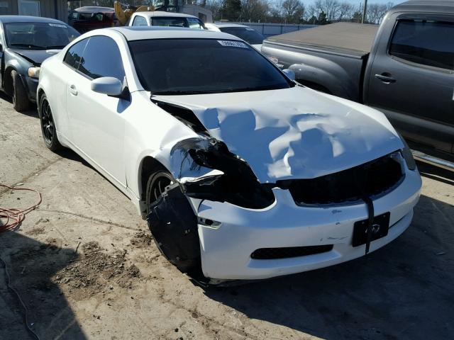 JNKCV54EX5M404813 - 2005 INFINITI G35 WHITE photo 1