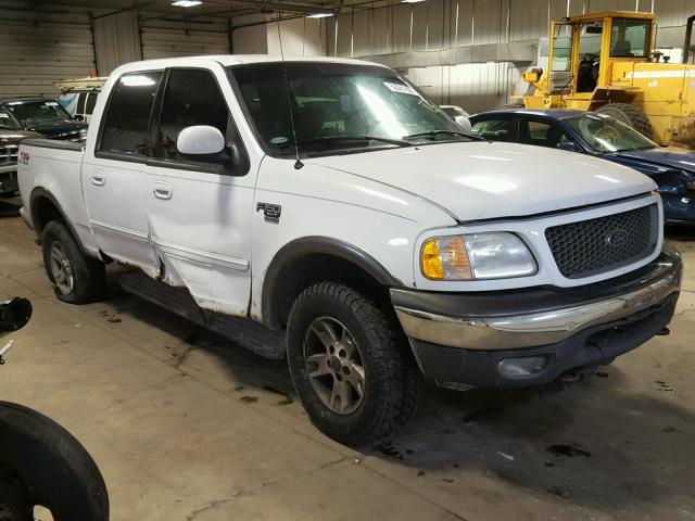 1FTRW08L02KC96813 - 2002 FORD F150 SUPER WHITE photo 1