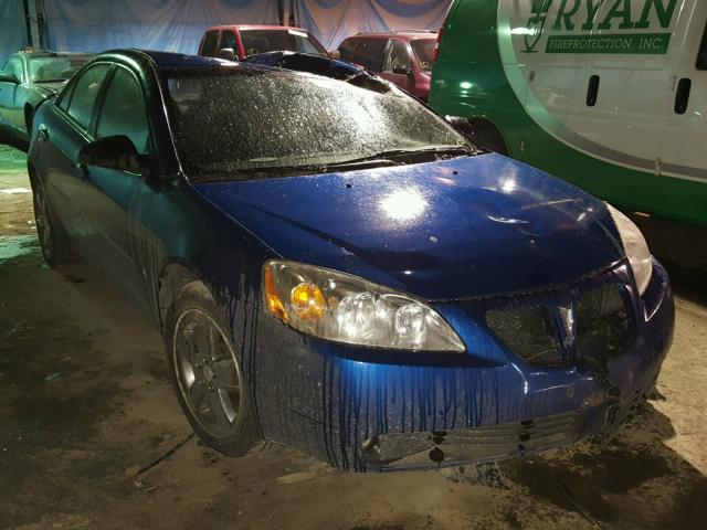 1G2ZH58N974262071 - 2007 PONTIAC G6 GT BLUE photo 1