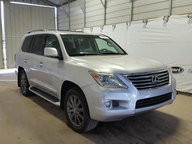 JTJHY7AXXB4070906 - 2011 LEXUS LX 570 SILVER photo 1