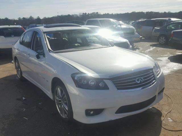 JNKAY01E18M602111 - 2008 INFINITI M35 BASE WHITE photo 1