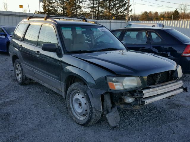JF1SG63654H731253 - 2004 SUBARU FORESTER 2 GREEN photo 1
