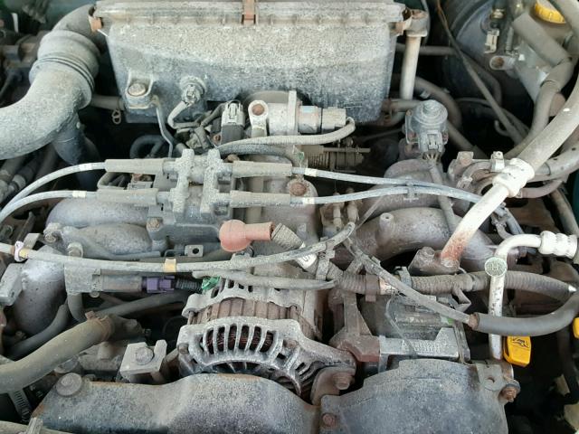 JF1SG63654H731253 - 2004 SUBARU FORESTER 2 GREEN photo 7