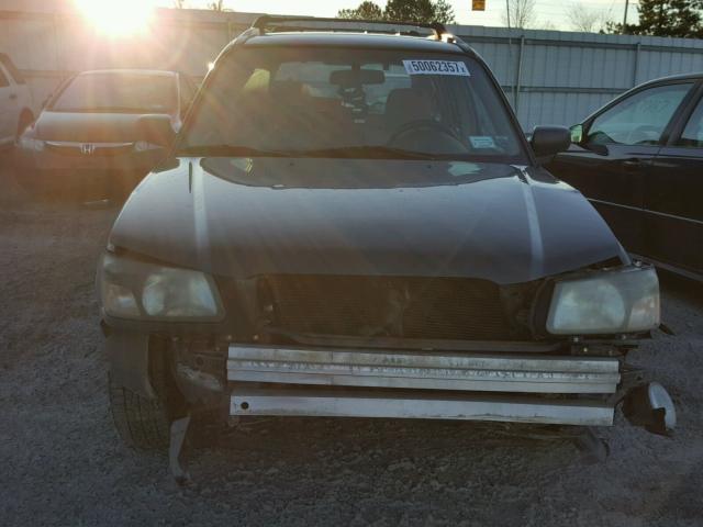 JF1SG63654H731253 - 2004 SUBARU FORESTER 2 GREEN photo 9