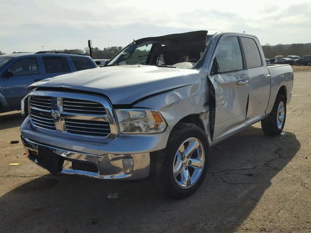 1C6RR7LM9GS191959 - 2016 RAM 1500 SLT SILVER photo 2