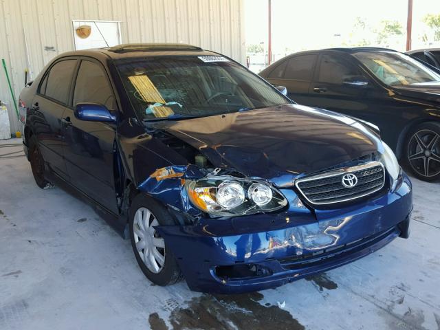 1NXBR32E46Z684539 - 2006 TOYOTA COROLLA CE BLUE photo 1