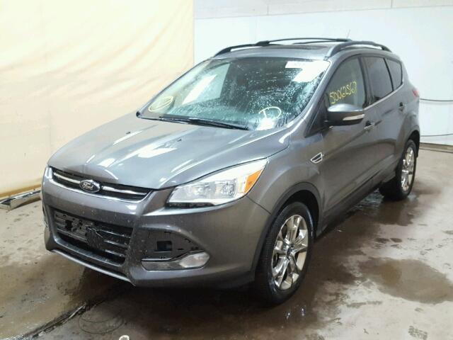 1FMCU9HX3DUA11463 - 2013 FORD ESCAPE SEL GRAY photo 2