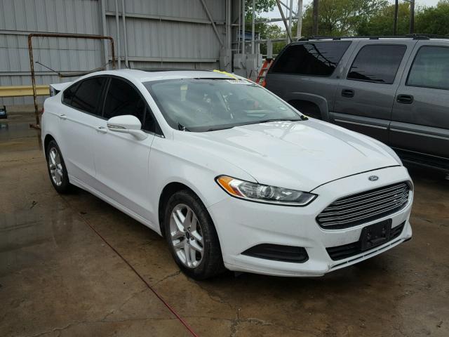 3FA6P0H79ER159278 - 2014 FORD FUSION SE WHITE photo 1