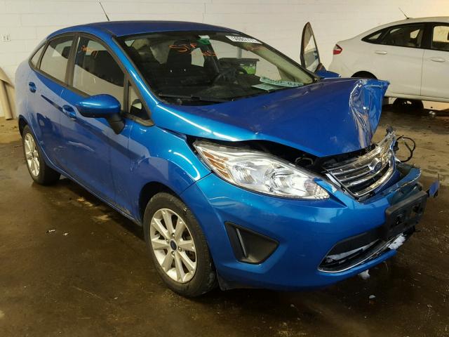 3FADP4BJ0CM175463 - 2012 FORD FIESTA SE BLUE photo 1