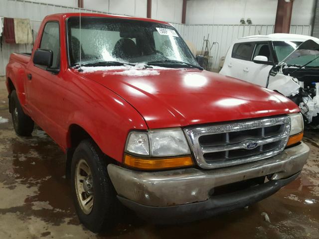 1FTYR10C2XTA97459 - 1999 FORD RANGER RED photo 1