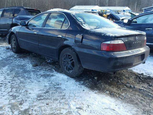 19UUA56633A092812 - 2003 ACURA 3.2TL BLACK photo 3