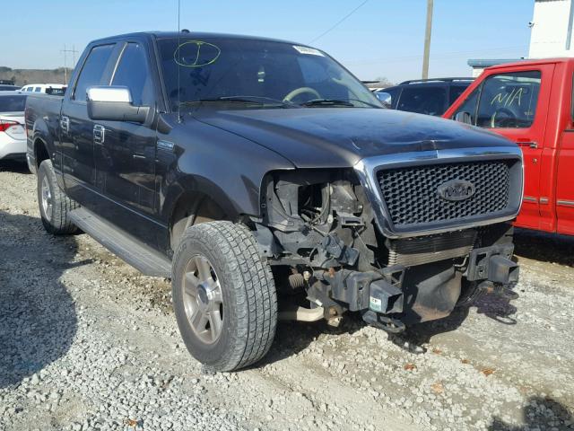 1FTRW14W97FA17008 - 2007 FORD F150 SUPER GRAY photo 1