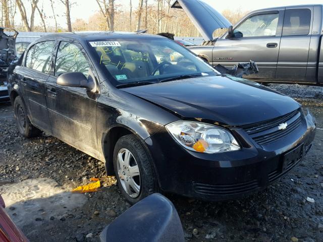 1G1AA5F52A7218332 - 2010 CHEVROLET COBALT LS BLACK photo 1