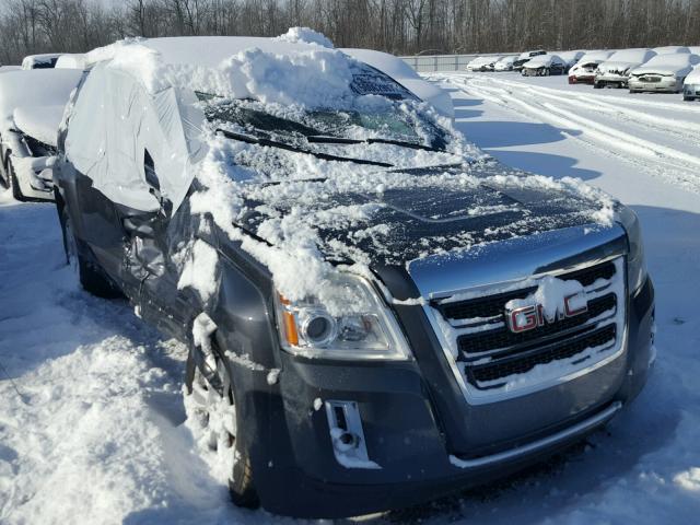 2CTALBEWXA6317284 - 2010 GMC TERRAIN SL BLUE photo 1