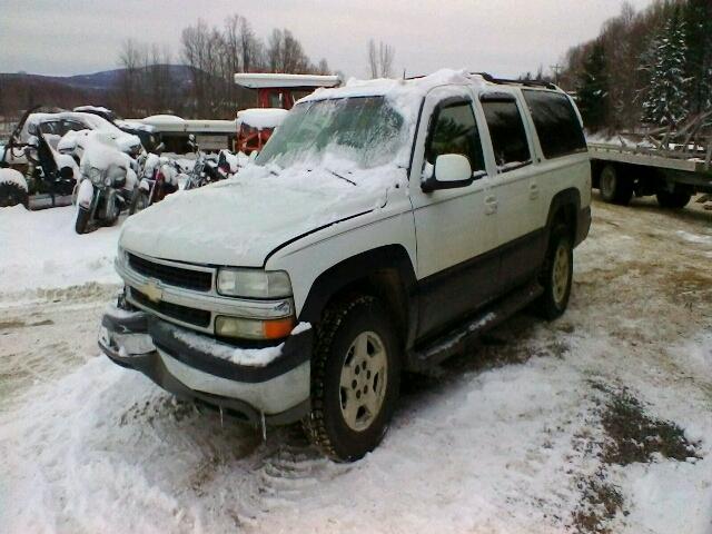 1GNFK16ZX4J190350 - 2004 CHEVROLET SUBURBAN K WHITE photo 2