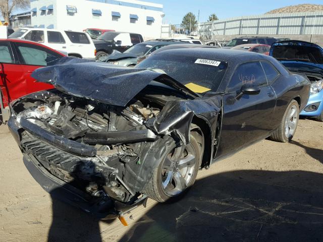 2C3CDYBT2DH679296 - 2013 DODGE CHALLENGER CHARCOAL photo 2