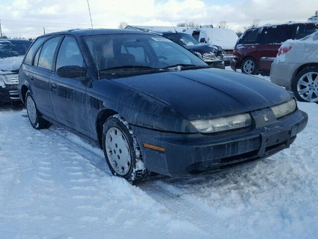 1G8ZK8271VZ365228 - 1997 SATURN SW2 GREEN photo 1