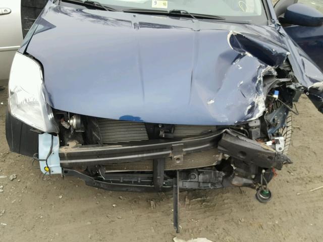 3N1AB6AP9CL614231 - 2012 NISSAN SENTRA 2.0 BLUE photo 7