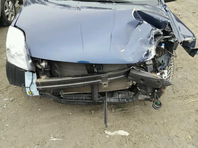 3N1AB6AP9CL614231 - 2012 NISSAN SENTRA 2.0 BLUE photo 9