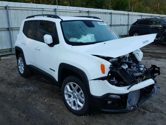 ZACCJABB9HPF86704 - 2017 JEEP RENEGADE L WHITE photo 1