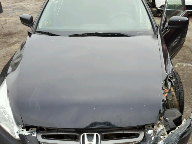 JHMCM56363C031772 - 2003 HONDA ACCORD LX BLACK photo 7