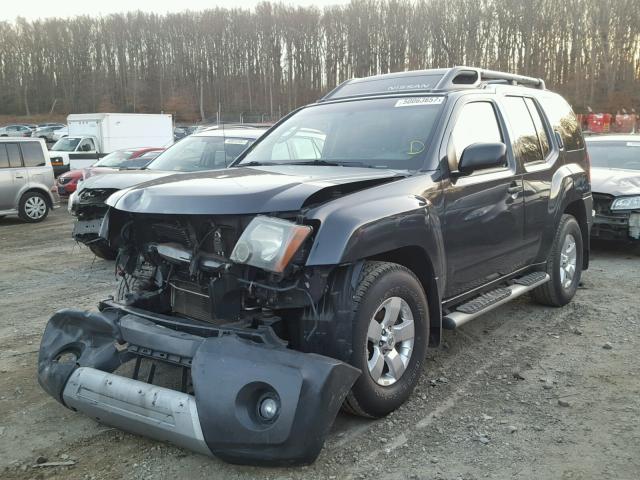 5N1AN08U19C514475 - 2009 NISSAN XTERRA OFF GRAY photo 2