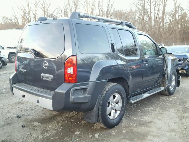 5N1AN08U19C514475 - 2009 NISSAN XTERRA OFF GRAY photo 4