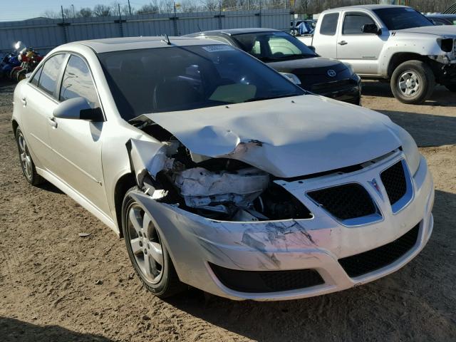 1G2ZJ57B594262664 - 2009 PONTIAC G6 WHITE photo 1